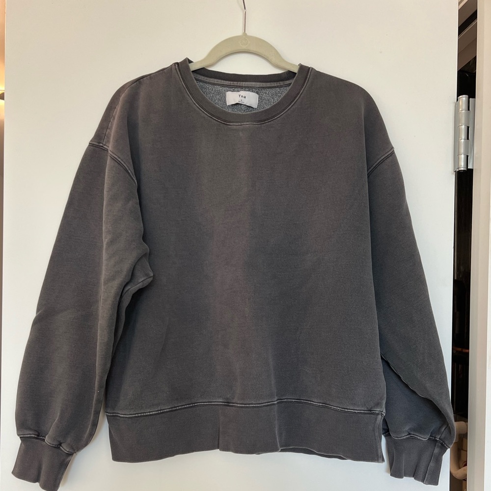 TNA cozy crew neck